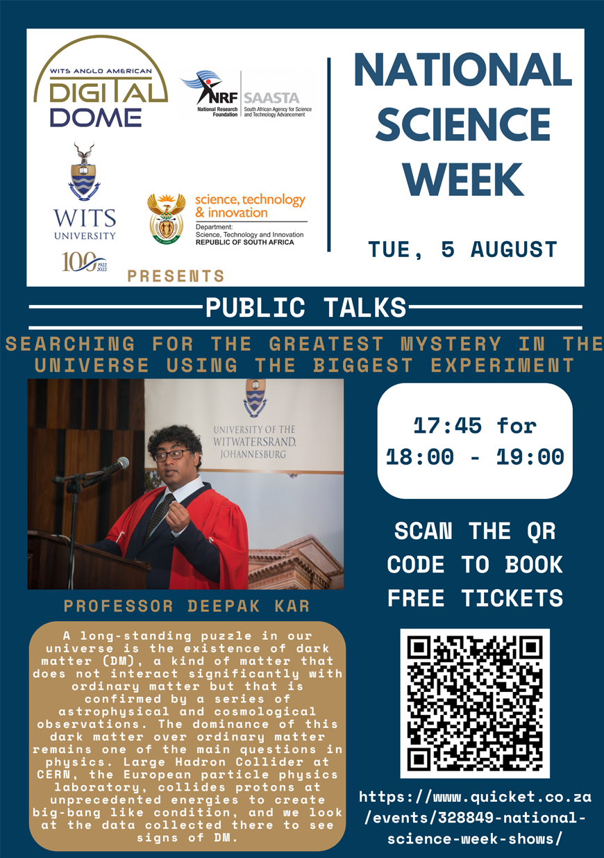 The Wits Anglo American Digital Dome celebrates National Science Week 2025